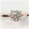 Image 1 : S100-64 10K MOISSANITE RING