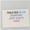 Image 2 : S100-77 TREATED BLUE DIAMONDS (0.5CT)