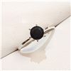 Image 1 : S100-97 SILVER SAPPHIRE RING SIZE 5.5