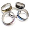 Image 2 : S100-79 PACK OF 5 MEDITATION SPINNING RINGS