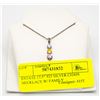 Image 1 : ESTATE 17.5" 925 SILVER CHAIN NECKLACE W/ FAMILY