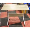 Image 1 : ROLLING DESK ADJUSTABLE HEIGHT 31.5" X 15.75"