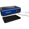 NEW TECHWOOD BLUE SMOKELESS GRILL 15" X 9"