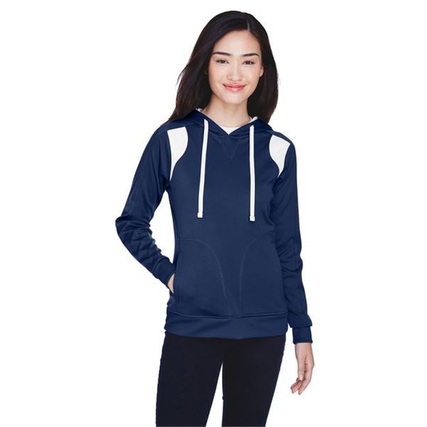 NEW TEAM 365 LADIES MED ELITE PERFORMANCE HOODIE