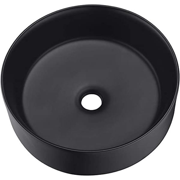 NEW LARGE BLACK BATHROOM BASIN