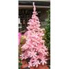 Image 1 : NEW 6' PINK ARTIFICIAL CHRISTMAS TREE