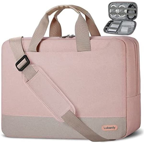 NEW PINK LUBARDY LAPTOP BAG