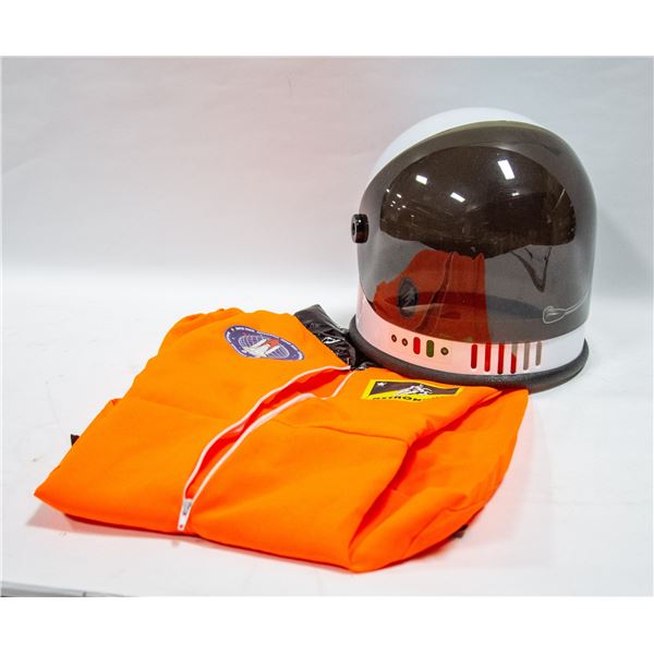 KIDS SMALL SIZE ASTRONAUT HERO COSTUME WITH HELMET