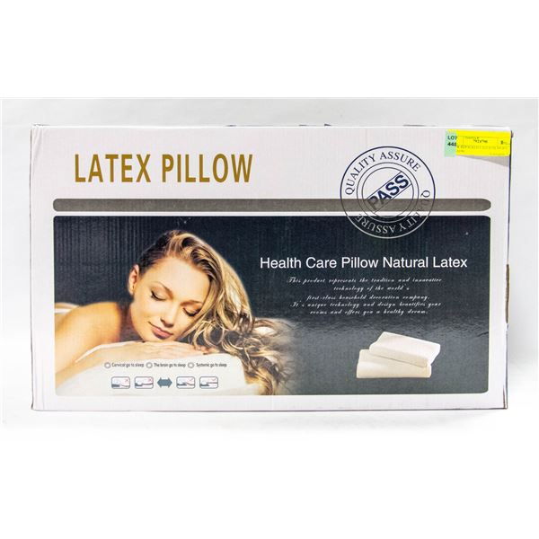 NEW REPACKED LATEX MEMORY PILLOW