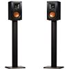 Image 1 : NEW ECHO GEAR EGAV-SFSBP BLACK SPEAKER STANDS