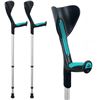 ORTONYX ADVANCED FOREARM CRUTCHES, TURQUOISE