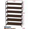 Image 1 : NEW REPACK SIMPLE HOUSEWARE 6TIER BRONZE SHOE RACK