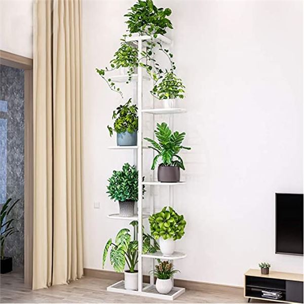 NEW WHITE H919-1 FLOWER RACK