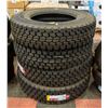 Image 1 : SET OF 4 NEW HURCULES H-703 11R24.5 TIRES