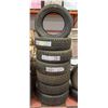 Image 1 : SET OF 7 NEW UNIROYAL TIGERPAW ICE&SNOW 225/65R17
