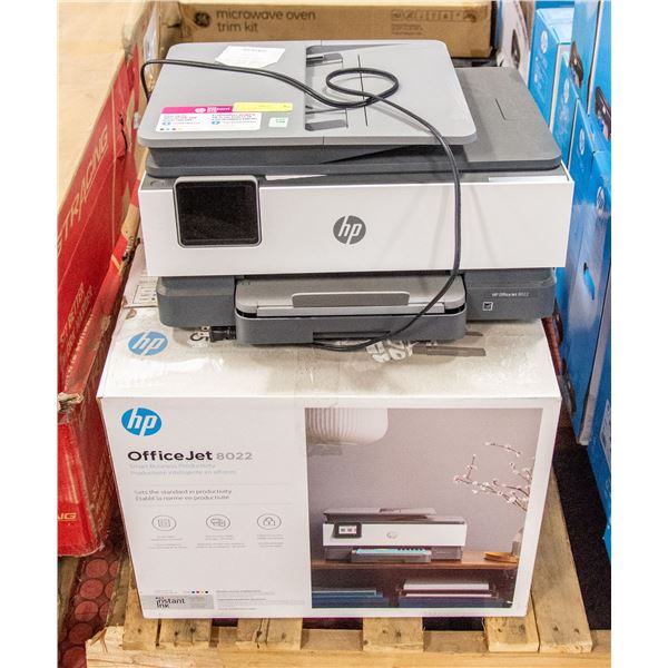 LOT OF 3 HP 8022 OFFICE JET PRINTERS