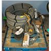 PALLET OF DECA ARIC CABLE WIRE AND MORE