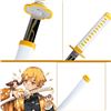 Image 1 : WHITE AND YELLOW COSPLAY PRACTICE SWORD