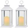 Image 1 : NEW 2 PACK OF YAKII ELECTRIC CANDLE LANTERNS