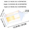 Image 2 : NEW 2 PACK OF YAKII ELECTRIC CANDLE LANTERNS