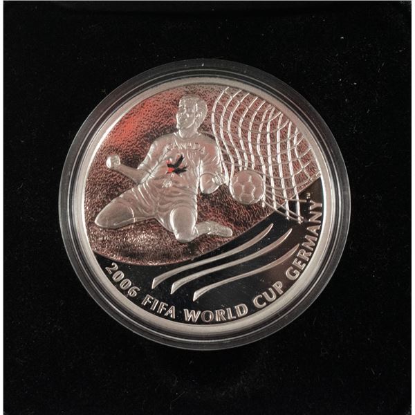 2006 RCM $5 FIFA WORLD CUP COMMERATIVE SILVER