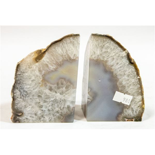 TWO GEODE CRYSTALS