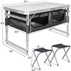 Image 2 : NEW UNBOXED RUN.SE FOLDING CAMPING TABLE WITH