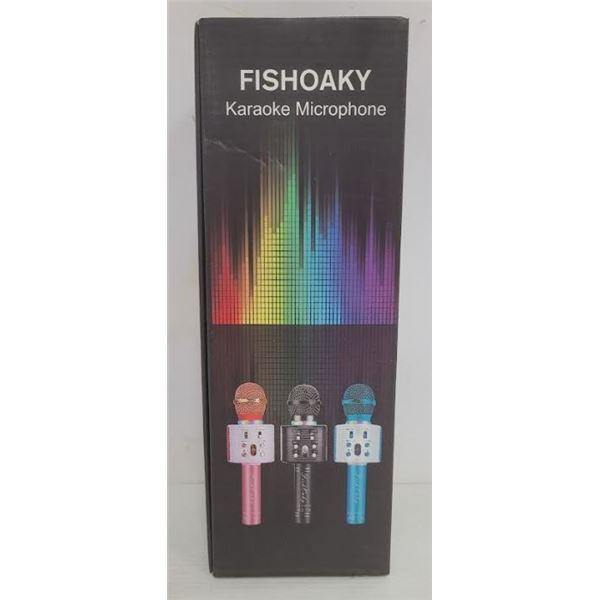 NEW FISHOAKY KARAOKE MICROPHONE