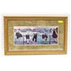 Image 1 : FRAMED PRINT "FROLICKING CHILDREN"
