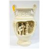 Image 1 : RESIN GREEK SCENE WATER FOUNTAIN 22.5" TALL
