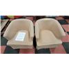 Image 1 : TUB CHAIRS SET OF 2