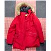 Image 1 : LADIES RED SEARS JACKET SIZE LARGE