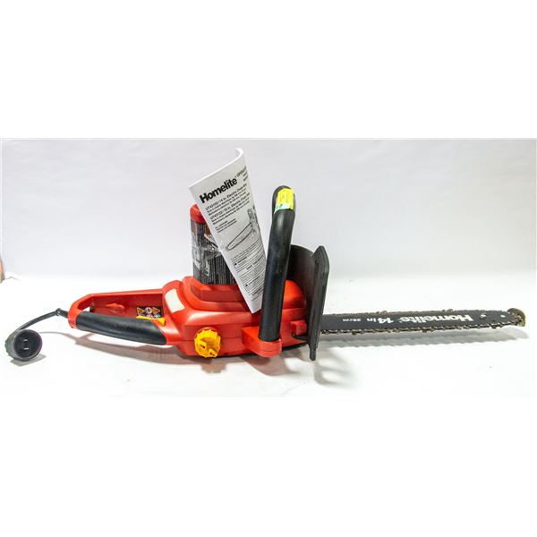 HOMELITE 14  ELECTRIC CHAINSAW