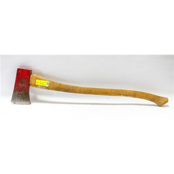 WOODEN HANDLED AXE