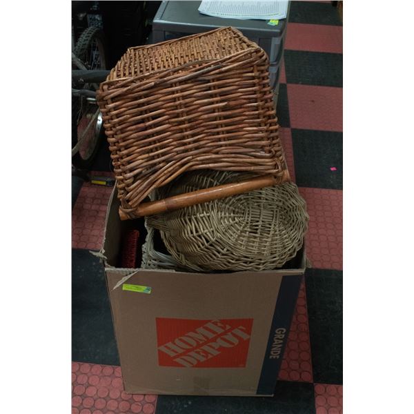 BASKETS- ASSORTED LOT