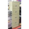 METAL 4 DRAWER FILING CABINET