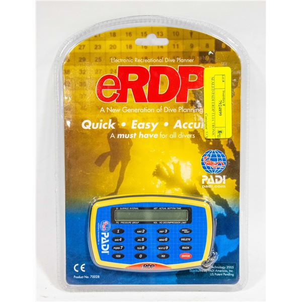 SEALED PADI ERDP ELECTRONIC