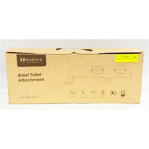 BIDET TOILET ATTACHMENT