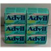 6 ADVIL LIQUID FAST RELIEF 32 LIQUID GELS