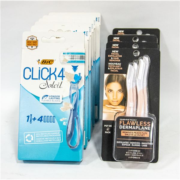 SEALED (6) BIC CLICK 4 SOLEIL WOMENS