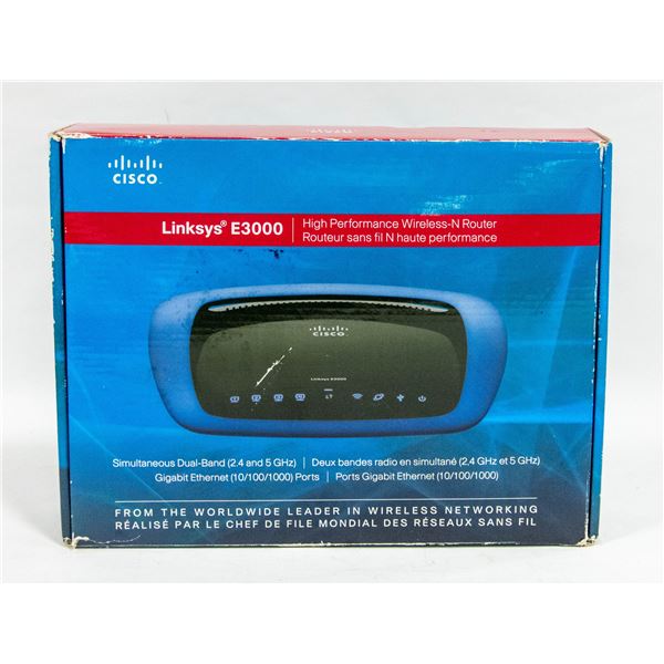 REPACKED CISCO LINKSYS E3000 HIGH