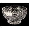 Image 1 : LARGE PINWHEEL CRYSTAL BOWL WITH BASE