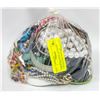 Image 1 : LARGE BAG FULL OF ESTATE VINTAGE MIX JEWELRY