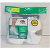 Image 1 : WHITE ANKLE SOCKS SIZE 6-12 6-PACK