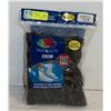 Image 1 : BLACK CREW SOCKS SIZE 12-16 6-PACK