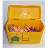 Image 1 : VINTAGE TOY LOT IN CARRYING CASE