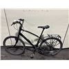 Image 2 : DELSOL LXI FLOW 6061 LIGHT WEIGHT BLACK 7 SPEED MOUNTAIN BIKE ( FRONT BREAK NEEDS REPAIR )