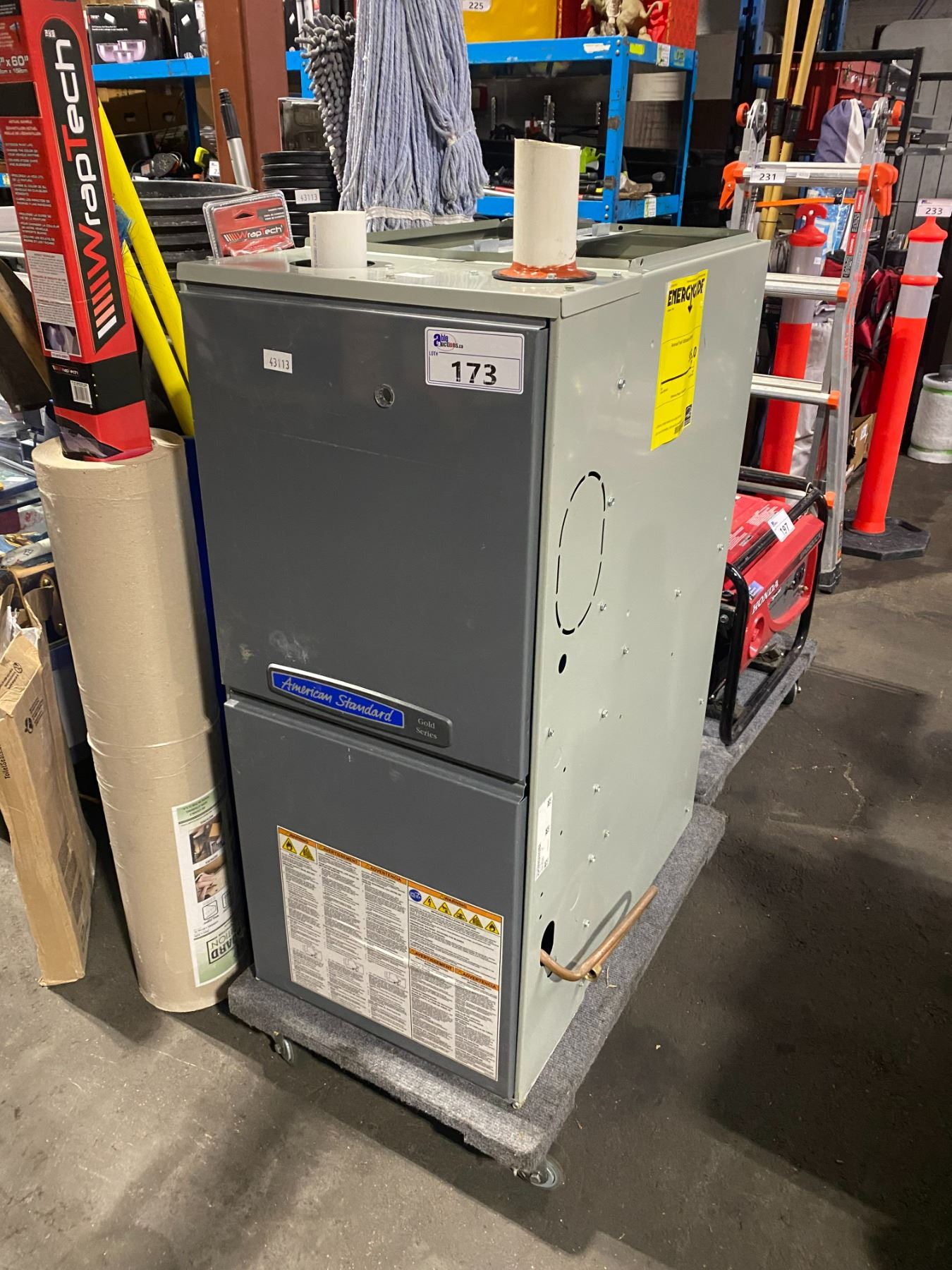 AMERICAN STANDARD GOLD SERIES UC1 / DC1 DIRECT VENT GAS FURNACE UNIT