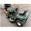 Image 2 : CRAFTSMAN 6 SPEED GAS POWERED TURBO COOLED RIDE ON LAWN MOWER WITH KEY (RUNNING CONDITION UNKNOWN)
