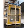 Image 1 : GREY 32" X 24" GLASS INSET WINDOW IN CRATE